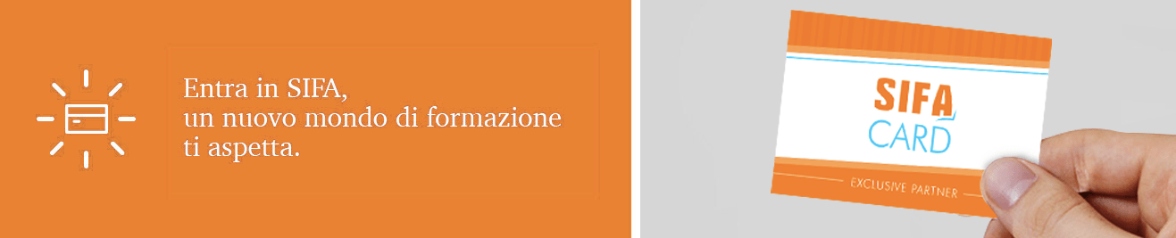SIFA Card - Accedi ai Corsi Riconosciuti CONI
